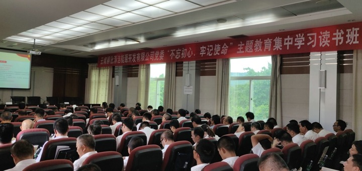 解化清洁能源公司党委举办“不忘初心、牢记使命”主题教育集中学习读书班