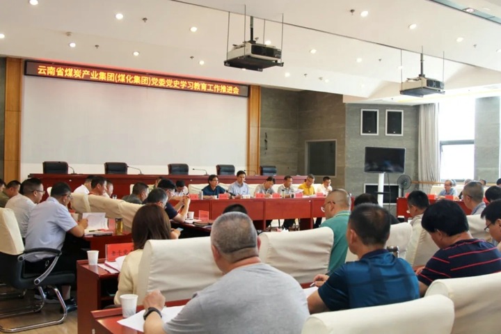 兴发娱乐·(中国游)最新官方网站集团召开党史学习教育工作推进会