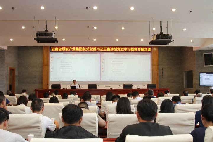 兴发娱乐·(中国游)最新官方网站集团党委副书记、工会主席王鑫讲党史学习教育专题党课