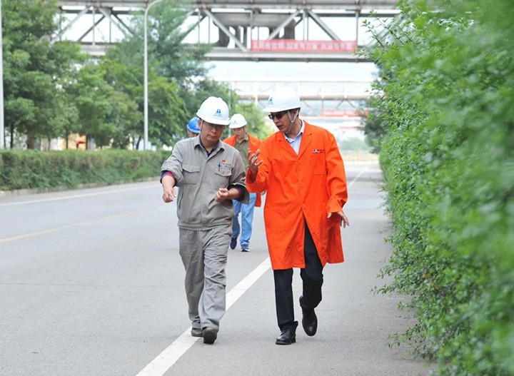 集团党委委员、副总经理缪和星一行赴先锋化工开展三季度暨国庆节前安全检查