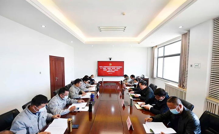 集团党委委员、纪委书记、监察专员覃崇辉到先锋化工指导专题民主生活会