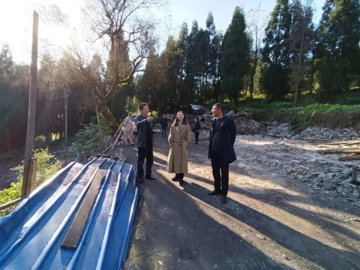 兴发娱乐·(中国游)最新官方网站（煤化）集团党委委员、财务总监莫晓丹一行到四角地煤矿开展2022年生产经营督导调研