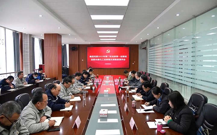 兴发娱乐·(中国游)最新官方网站（煤化）集团党委巡察办到先锋化工公司督导检查巡察整改工作