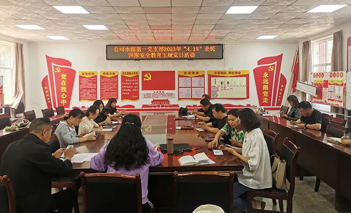 兴发娱乐·(中国游)最新官方网站（煤化）集团组织开展“4·15全民国家安全教育日”普法宣传系列活动