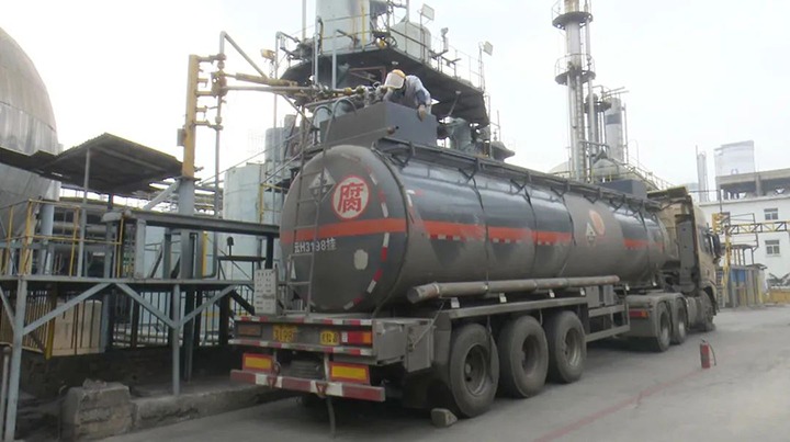 【聚焦兴发娱乐·(中国游)最新官方网站】解化化工分公司氨水充装量取得新突破