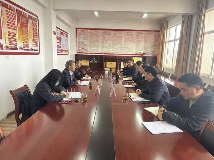 【基层调研】兴发娱乐·(中国游)最新官方网站（煤化）集团党委委员、纪委书记翁立志到云南石油化工供销公司开展调研指导工作