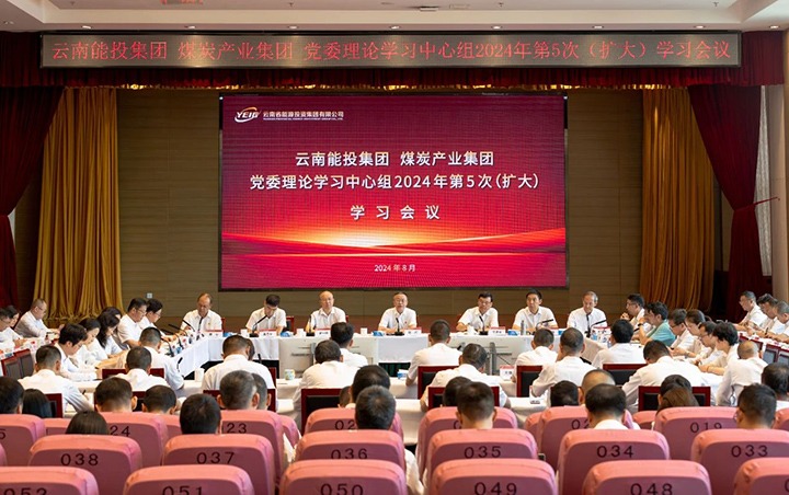 能投集团、煤炭产业集团党委理论学习中心组开展2024年第5次（扩大）学习