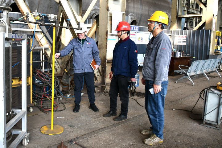 大为装备公司开展“抓整改、反三违、盯现场、保安全”专项活动