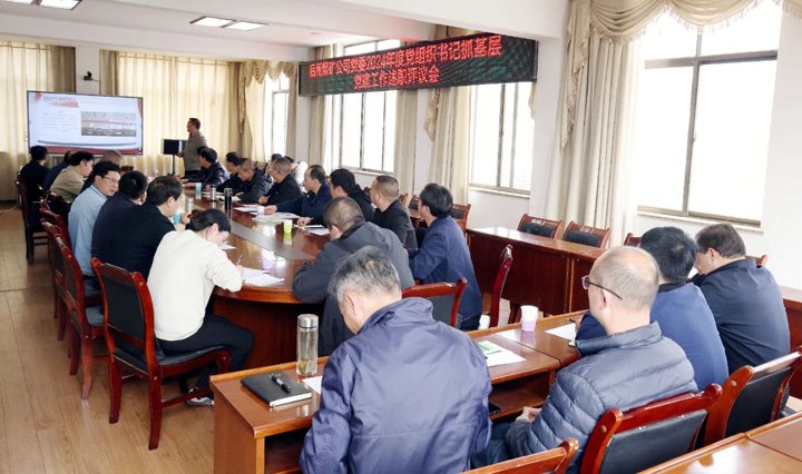 以“述”亮绩，以“评”促干│后所煤矿公司党委召开2024年度党组织书记抓基层党建工作述职评议考核会